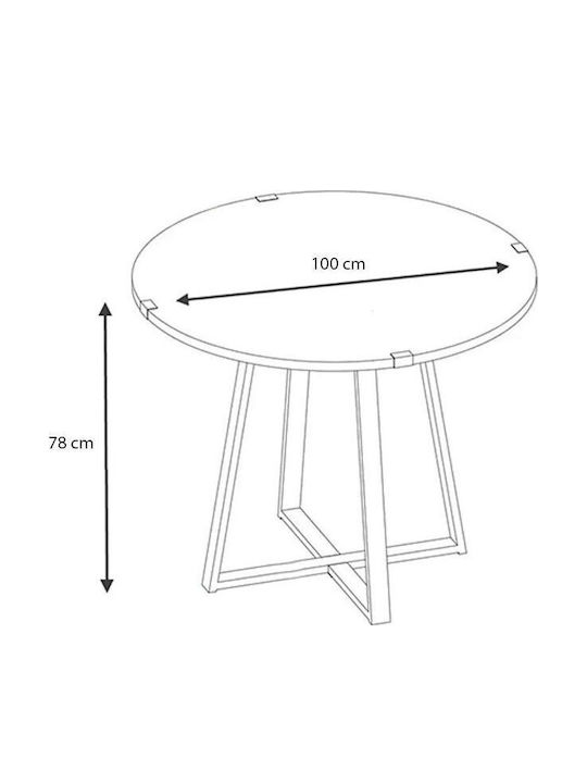 Dining Room Rubes - Nova 5pcs 100x100cm