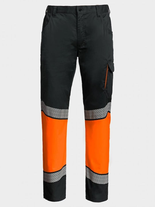 Stenso Reflektierend und Wasserdicht Arbeitshose Orange