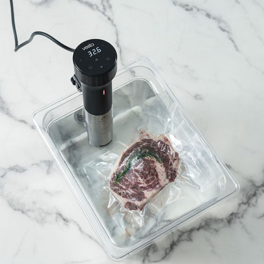 Vesta Precision KIT03-BK Sous Vide Maschine Offener Typ 1.2kW 36.5x13x7.6cm