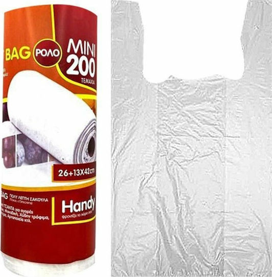 Plastic Packaging Bags Tank Top Type 60x11x12cm 200pcs