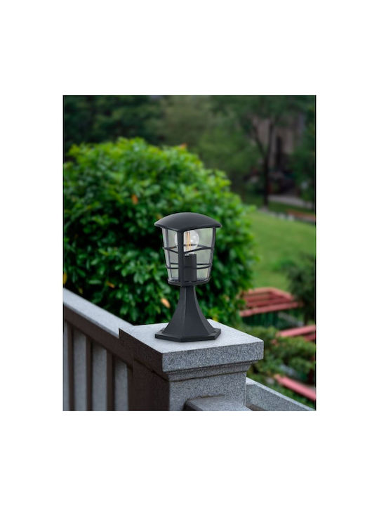 Eglo Aloria Outdoor Floor Lamp Small Post IP44 for E27 Bulb Black