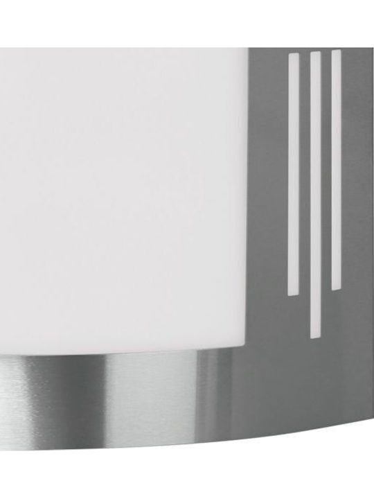 Eglo City Wall-Mounted Outdoor Ceiling Light E27 IP44 23.5x26x26εκ.