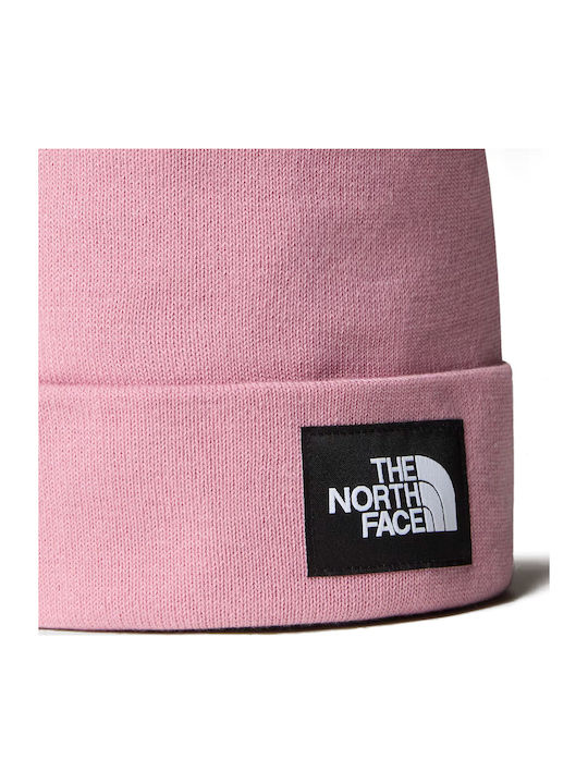 Dock Worker Recycled Beanie Unisex Beanie Knitted in Pink color