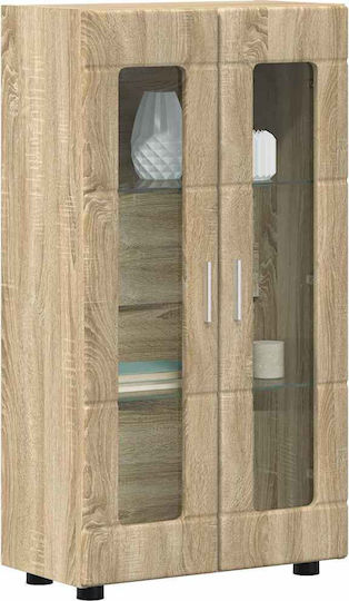 Living Room TV Unit Sonoma Oak L55.5xW29xH100cm
