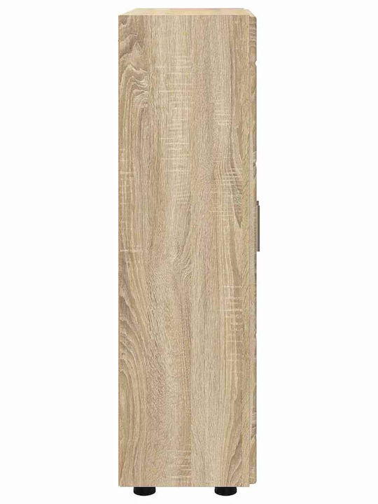 Living Room TV Unit Sonoma Oak L55.5xW29xH100cm