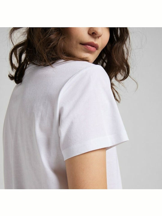 Damen T-Shirt Weiß
