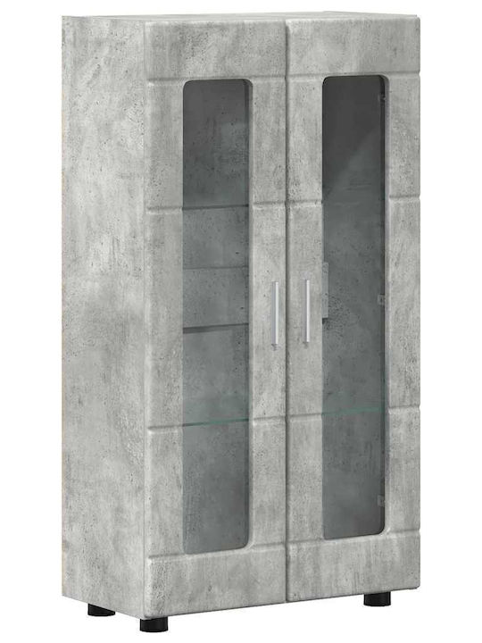 Unitate TV pentru sufragerie Gri L55.5xA29xÎ100cm