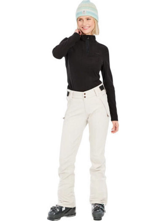 Winter Women's Fleece Blouse with Zipper True Black