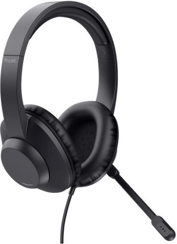 Trust 25460 Ενσύρματα Over Ear Ακουστικά Μαύρα