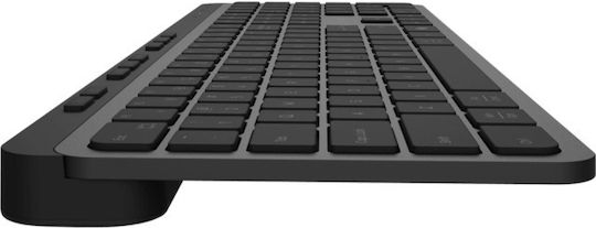 Natec Medusa Ασύρματο Bluetooth Πληκτρολόγιο Αγγλικό US