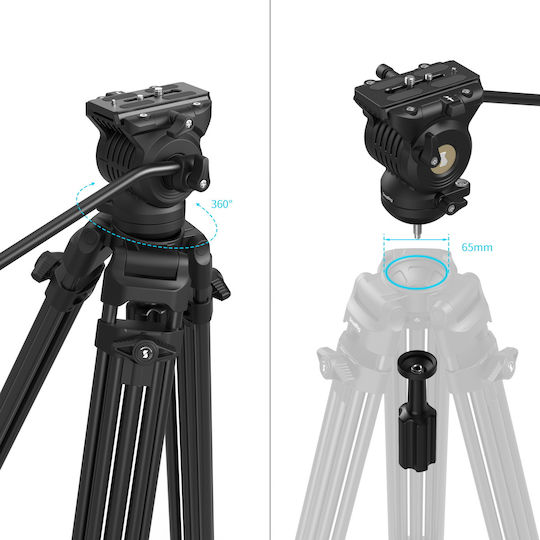 Smallrig 5440 Ad14 Heavy-duty Video Τρίποδο Αλουμινίου