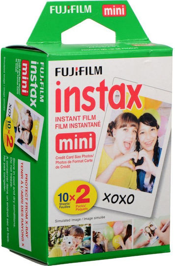 Fujifilm Цвят Instax Mini Instant Филм (2x10 Експозиции) Мангекю