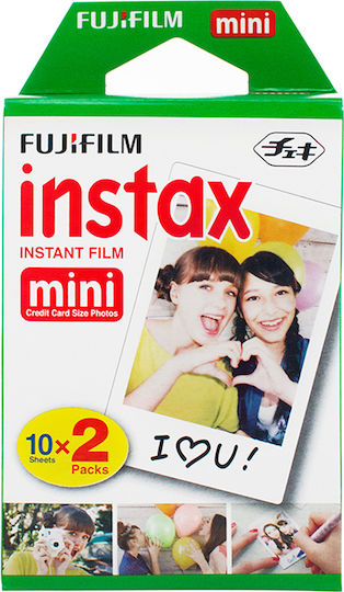 Fujifilm Цвят Instax Mini Instant Филм (2x10 Експозиции) Мангекю