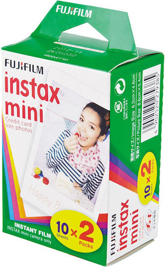 Fujifilm Цвят Instax Mini Instant Филм (2x10 Експозиции) Мангекю