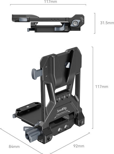 Smallrig Compact V-Mount Battery Mounting System 4064b