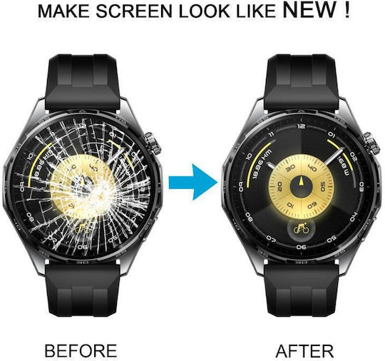Huawei Watch Gt 6 46mm Γνήσιο Μπροστινό Κάλυμμα Εξωτερικού Γυαλιού Πράσινο