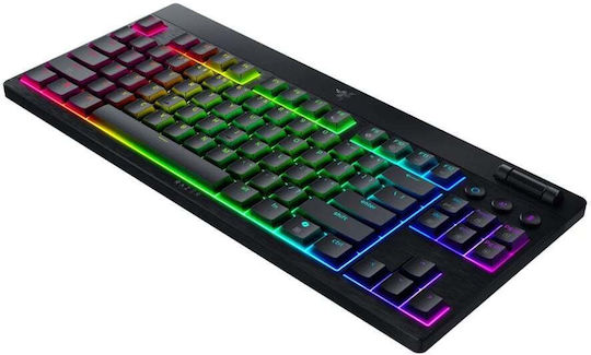 Razer BlackWidow V4 Low Profile Wireless Gaming Mechanical Keyboard Tenkeyless with Razer Yellow Switches and RGB Lighting English US