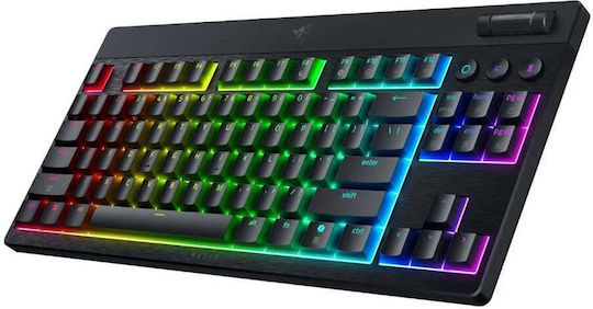 Razer BlackWidow V4 Low Profile Wireless Gaming Mechanical Keyboard Tenkeyless with Razer Yellow Switches and RGB Lighting English US