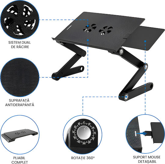 Lavolta Ergonomic Laptop Table Desk Tabelle für Laptop bis zu 17.3"