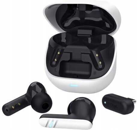 Trust GXT409 Ασύρματο In Ear Gaming Headset με σύνδεση Bluetooth Λευκό for PC