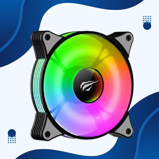 Havit F2095 Case Fan 120mm (1800rpm) with RGB Lighting