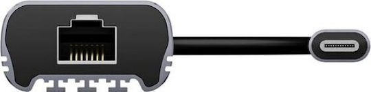 Unitek U1343AGY01 Αντάπτορας Δικτύου USB-C με Ενσύρματη Σύνδεση Ethernet