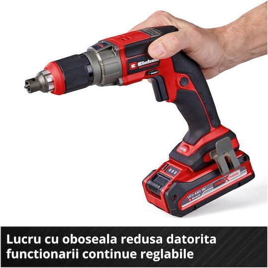 Einhell Battery Drywall Screwdriver Solo Brushless 18V