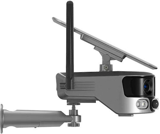 Taggo CAM4KWIDE IP Termică Cameră Duală de Supraveghere Wi-Fi/4G 4K Rezistentă la Apă cu Baterie și Comunicare Bidirecțională