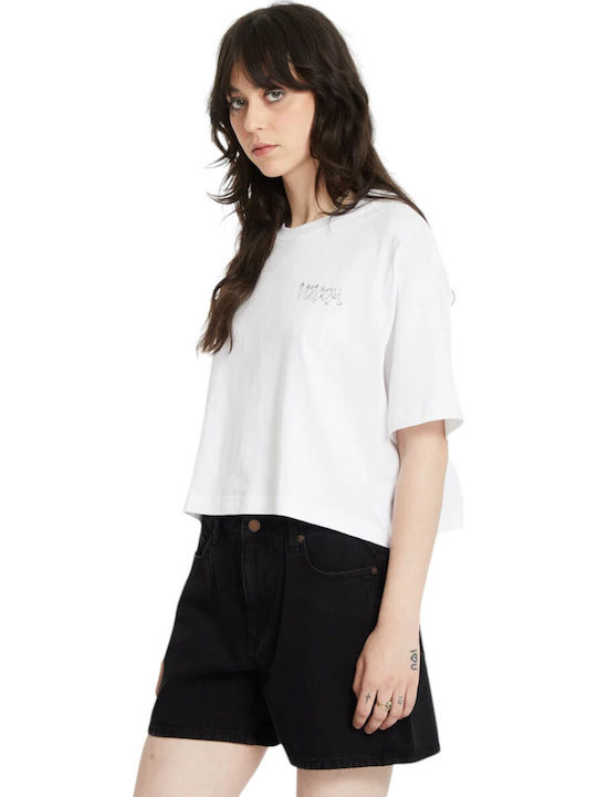 Drumstone Women's Oversized T-shirt White
