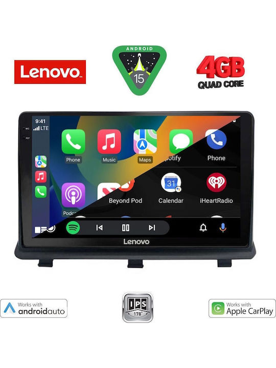 Lenovo Car Audio System for Opel Antara 2006-2016 (Bluetooth/USB/WiFi/GPS/Apple-Carplay/Android-Auto) with Touch Screen 9"