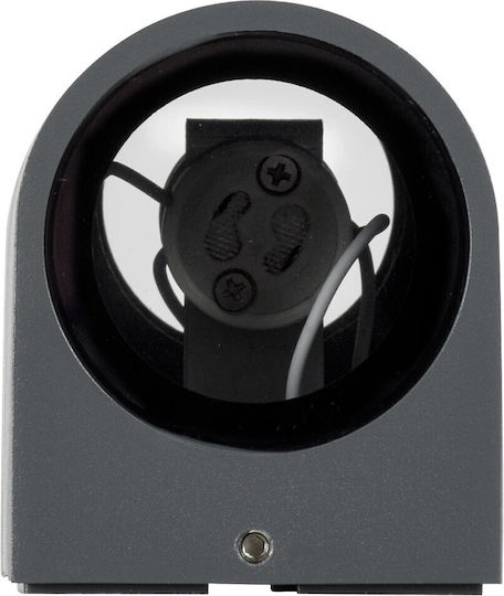 kelvo Murano Wall-Mounted Outdoor Spot Light GU10 IP65 Double Beam 15x8x6.8εκ.