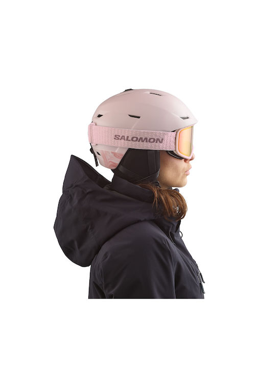 Salomon Icon Lt Women's Helmet for Ski & Snowboard Pink