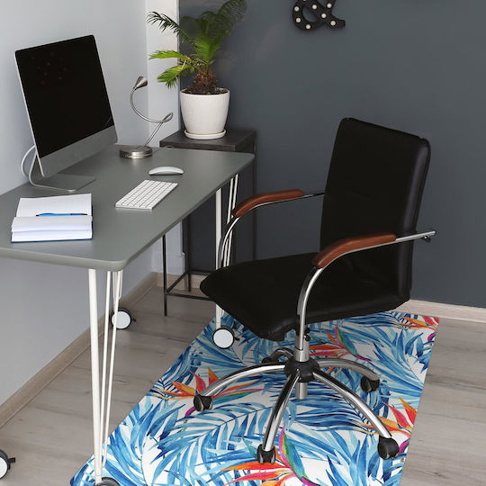 Schutzzubehör für Bürostuhlrollen Blau Himmlisch 100x70 cm
