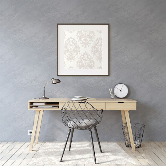 Covoraș De Birou Model Protecție Pardoseală Tip Damasc 100x70 Cm