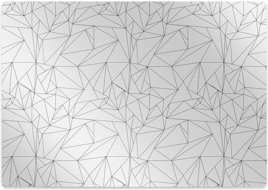 Постелка За Под Офис Стол Офис Проста Триъгълници 140x100 См