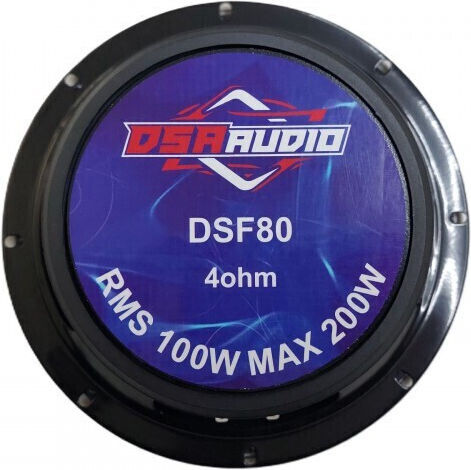 Dsa Audio Auto-Lautsprecher DSA Audio DSF80 8" mit 100W RMS (Mittelklasse)