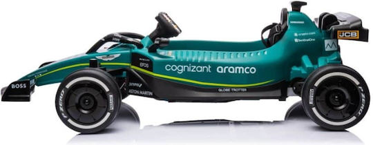 F1 Aston Martin Cu Un Loc Cu Telecomandă Licențiat 24 Volt Albastru Pentru 3+ Ani