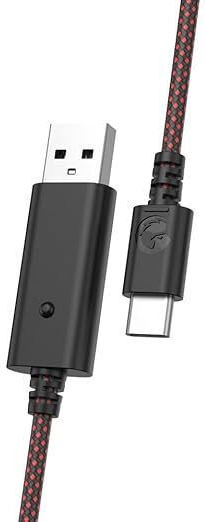 Gamesir Braided USB 2.0 Cable USB-C male - USB-C Red 3m (PJAC10-1)