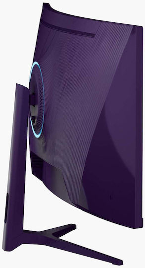 Arozzi Nova Ultrawide VA Curved Gaming Monitor 34 Inches QHD 3440x1440 165Hz with Response Time 4ms GTG Purple