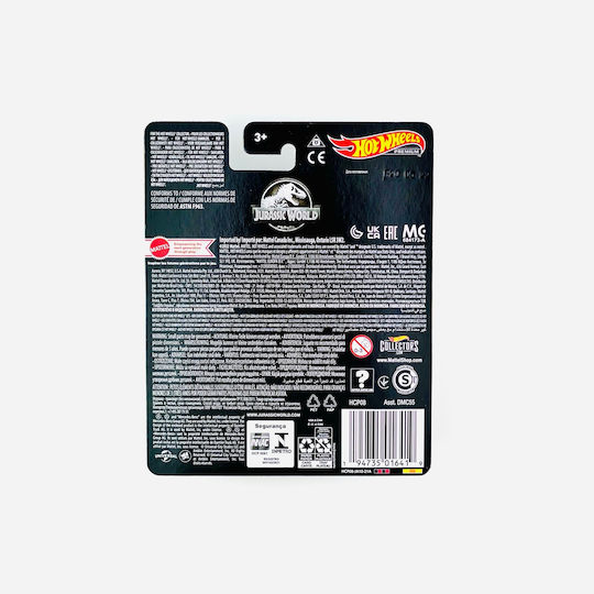 Hot Wheels Jurassic World Αυτοκινητάκι 1:64