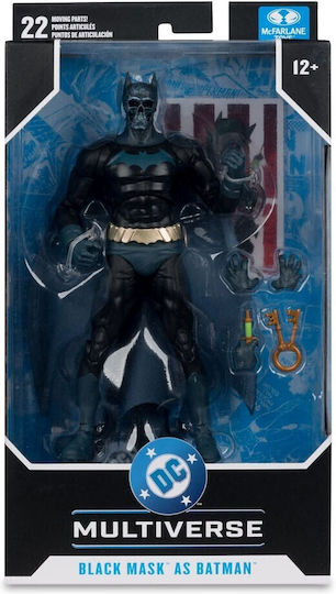 Dc Multiverse Черна Маска Като Superman Под Маската От Todd Mcfarlane Фигура За Действие 19см