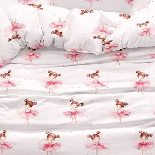 Borea Kinderbettdecke Einzeln Balletto Rosa 160x240cm