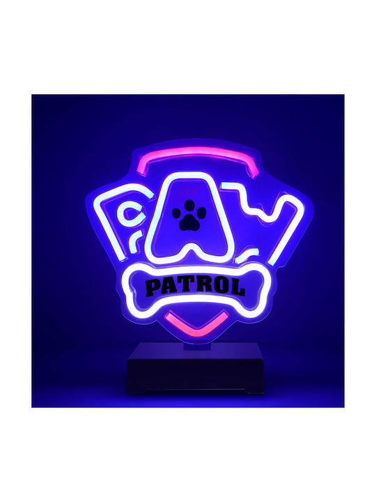 Forever Light LED Kinder Dekorative Lampe Weiß 25x25cm
