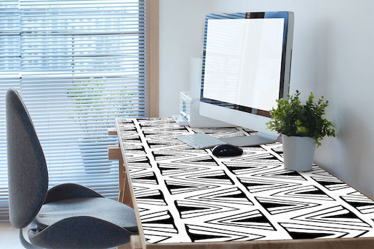 Σουμέν Γραφείου Desk Setup Πληκτρολόγιο Ποντίκι Τρία Σχέδια Μποχό 90x45 Cm