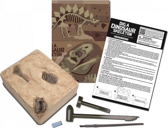 4M Δεινόσαυρος Ανασκαφή Στεγόσαυρος Educational Game Dinosaur Excavation for 8+ Years Old Stegosaurus