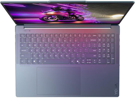 Lenovo Yoga Pro 9 16IAH10 16" OLED 120Hz (Ultra 7-255H/64GB/2TB SSD/GeForce RTX 5070/W11 Home) Albastru Cosmic (Tastatură Engleză Internațională)