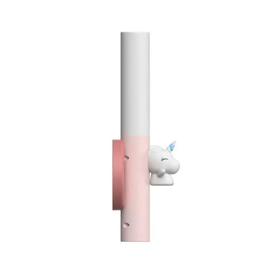 Unicorn Детско Декоративно Осветление Розов 18x2.5см