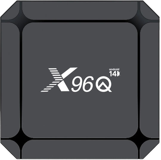 TV Box X96Q RK3518 4K UHD with WiFi USB 2.0 / USB 3.0 2GB RAM and 16GB Storage Space with Operating System Android 14.0