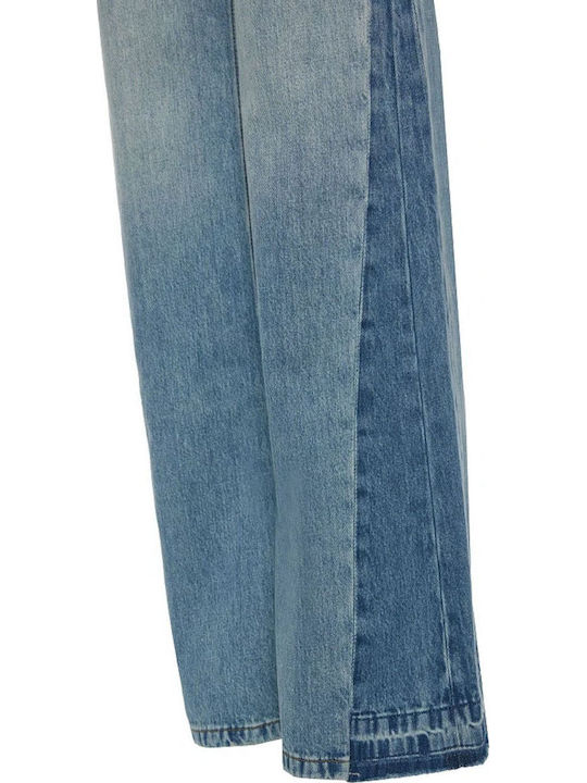 Erika High Waist Women's Jean Trousers Blue Denim