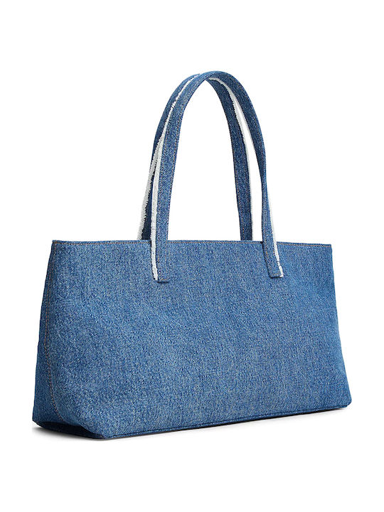 Tommy Hilfiger Γυναικεία Tote Τσάντα Υφασμάτινη